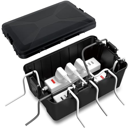 HNCY Kabelbox Wasserdicht, IP55 Wasserdichte Kabelbox Outdoor