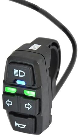 Lenkerschalter Frontlicht Hupe Cruise Drehen Licht Schalter Fahrrad Lenker Grip Control Blinker Schalter Knopf Für Motorrad Elektrische Roller
