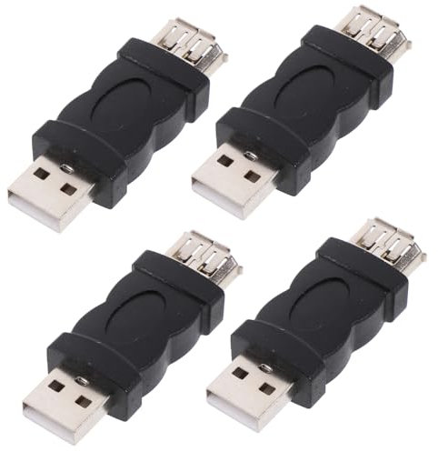 BELLIFFY 4piezas Adaptador USB Conectores Hembra Macho Convertidor Compatible Escáneres y Cámaras