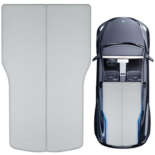 Gonex Foam Mattress for Tesla Model Y 3, 2 Foam Car Camping Mattress with Washable Mesh Cover for Superior Support, Foldable with Storage Bag, Fits Frunk Trunk, Portable for Road Trips, 75 x 44.5