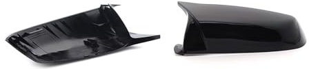 Auto Spiegelkappen Für B&MW Für 5 6 7 Serie E60 E61 E63 E64 F06 F07 F10 F11 F13 F01 F04 Seitenflügel Rückspiegel Abdeckkappe Gehäuse(Bright Black)