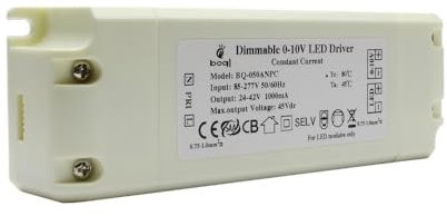Fuente de alimentación conmutada Fuente de alimentación con atenuación PWM0/1-10 V, 30 W, 40 W y 45 W, alto factor de potencia (PF), sin parpadeo, controlador de corriente constante externo, CETUV(BQ-