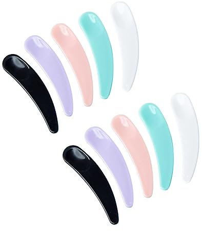 HONITANO 150pièces Cuillère à Maquillage Cuillère à Crème Pour Sous- Cosmétique Outil De Maquillage Pour Visage Et Corps