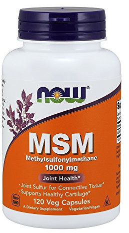 NOW MSM 1000 mg,120 Capsules