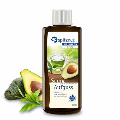 Essenza per sauna benessere di Spitzner tè verde-avocado (190ml) concentrato