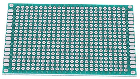 10 Stuecke 5x7 Cm Doppelseitige Leiterplatte Prototyp Leiterplatte Verzinnt Steckbrett Universal fuer Elektronikprojekte
