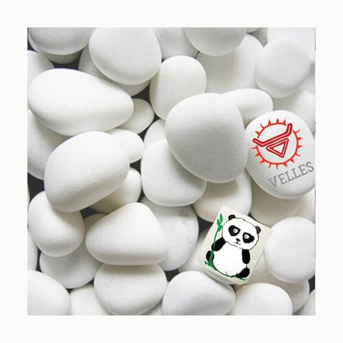 Piedras Pequeñas Para Pintar y Piedra Blanca Jardin Piedras Decorativas Jardin Decoracion Grava Jardin Barata de mármol ornamental decoración de jardín piedras acuario decoración