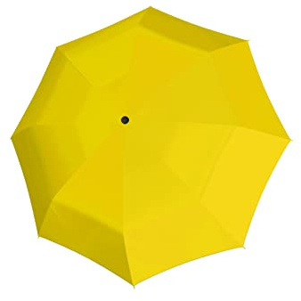 Doppler XXL Golfschirm - Partnerschirm Fiberglas mit Stabgriff - gelb