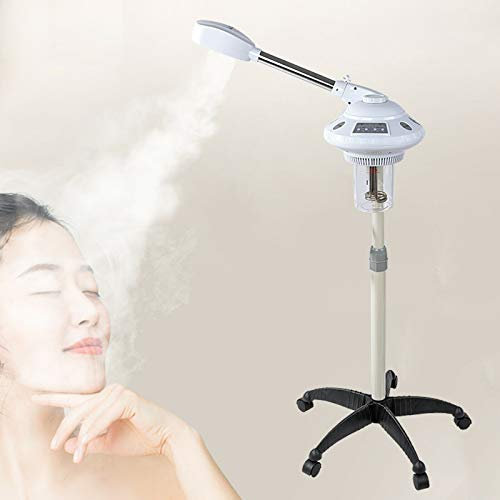 Vapore per il viso, 750 W, professionale, per sauna facciale, ozono, vapore, aromaterapia, diffusore di vapore, caldo per il viso