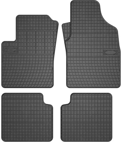 MOTOS Gummimatten Auto Fussmatte passend für Ford Ka II 2008-2016 Hatchback Verbessern Sie Ihren Reisekomfort mit Antirutschmatte Auto- Allwetter fußmatten Auto, Schutz vor Verschmutzung