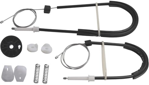 Twowinds Kit Réparation Lève-Vitres Électrique, Arrière Droit, Mégane II | Compatible avec Renault Mégane II Coupé Cabriolet Cabrio (2003-2009) avec système électrique