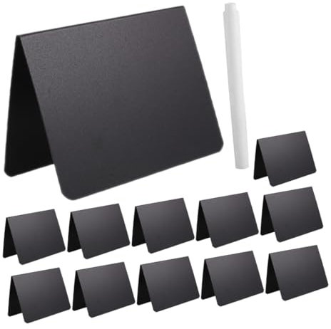 HONMEET Kreidetafel-schild Aus Mini-kreidetafel Für Tisch Stehendes Memo-board Löschbar Mehrfach Verwendbar Geeignet Für Party Hochzeit Und Besondere Anlässe
