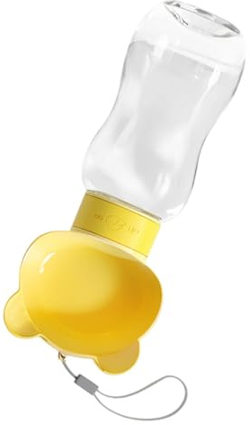 Botella de agua portátil para perros – Dispensador de agua portátil a prueba de fugas para cachorros | Dispensador de agua portátil para cachorros, vaso de exterior para mascotas, vaso de viaje
