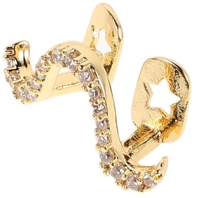 TOGEVAL Zircon Wellenförmige Glänzende Zahnabdeckung Für Frauen Elegante Grills Für Besondere Anlässe Halloween Kostümzubehör Funkelnde Zahnschmuck-accessoires