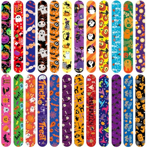 Slap Bracelets for Kids, Silicone, Multicolour