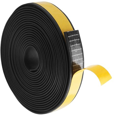 5M Joint En Bande 20mm /LX 3mm/H D'Étanchéité Auto-Adhésive Joint Fenêtre Isolation, Joint Porte De Mousse Adhésive, Ruban De Mousse Isolant Pour Portes Et Fenêtres Isolation Du Bruit Et Anti-Froid