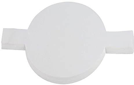 Alipis 100 piezas Unidades Papel Hornear Redondo Antiadherente para Moldes Pastel Silicona Resistente Aceite Fácil Limpieza Uso Horno y Microondas