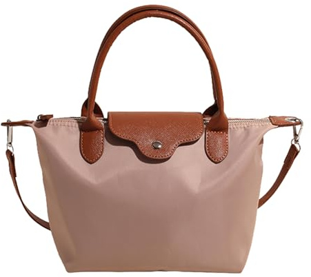 Handtasche Damen Tote Bag Shopper Tasche Quadratische Umhängetasche PU Leder Große Schultertasche mit Reißverschluss für Arbeit,Einkauf,Schule