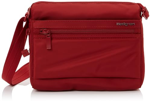 Hedgren EYE Damen Umhängetasche mit RFID Schutz – Kleine Crossbody Tasche wasserabweisend mit Reißverschlusstaschen & verstellbarem Gurt – 22 cm
