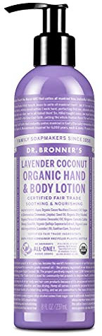 Dr. Bronner's Body Lotion Lavendel-Kokos, 237 ml
