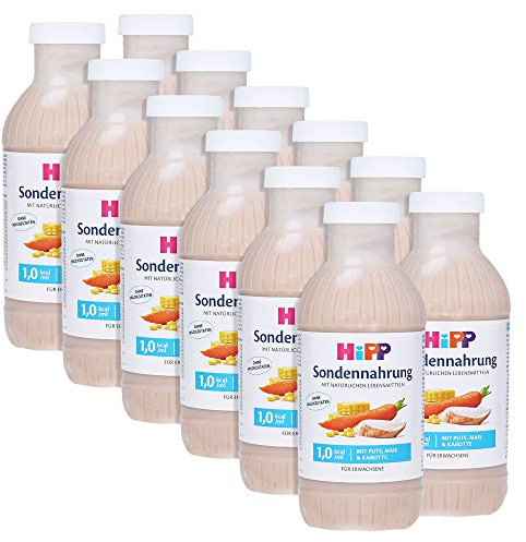 HIPP Sondennahrung Pute Mais & Karotte Kunstst.Fl. 12x500 Milliliter