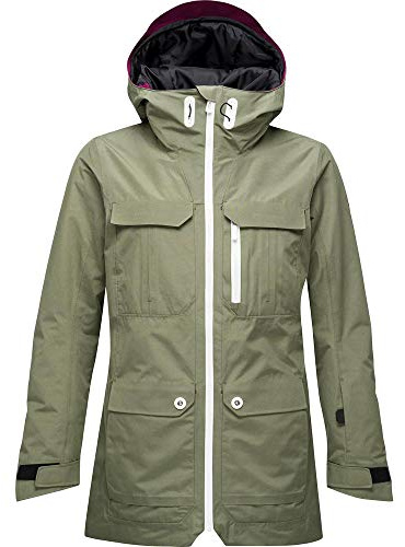 Rossignol Type Pk Skijacke für Damen M Militärgrün