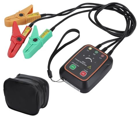 3 Phase Rotation Tester VC850C Clamp Rotation Meter with 4 Magnets for Power Maintenance
