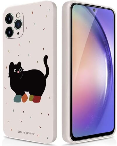 Calcetines Coloridos Funda Silicona Suave Compatible con OPPO A52/OPPO A72/OPPO A92 Caja