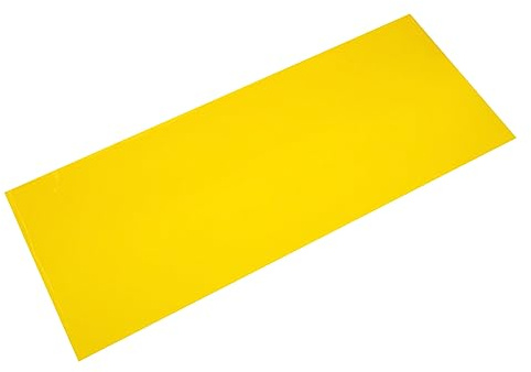 Farblichtfilter Pet für Sonnenuntergangseffekt, Cuttable, Reusable | Tischlampe und Stehlampe, Gelb, Video und Party, Passende Farbfolie für Licht