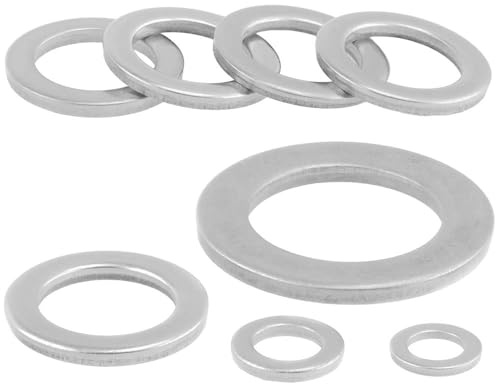10 Stück Unterlegscheiben für Zylinderschrauben M20 Edelstahl A2 Beilagscheiben Scheibe DIN 433 WIBTEC®