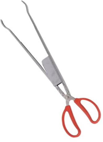 BESPORTBLE Pinza Multifunzione in Acciaio Inossidabile 52 Cm Clip Antiscivolo per Anguille, Granchi e Aragoste, Accessorio da Cucina per Uso Domestico, Barbecue e Picnic