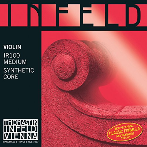 Thomastik Cuerdas para violín Infeld núcleo híbrido juego rojas 4/4 Medium