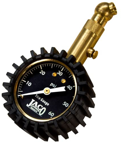 JACO Superior Elite Tire Pressure Gauge - Heavy Duty, 60 PSI