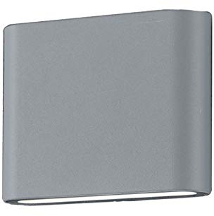 Trio Leuchten LED Außenleuchte Thames II 227560287, Aluminum titanfarbig, 2 x 2.5 Watt, A+, 1 Stück (1er Pack)