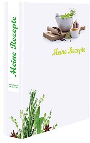 PRICARO Rezeptordner Gewürze, A5, 1 Stück