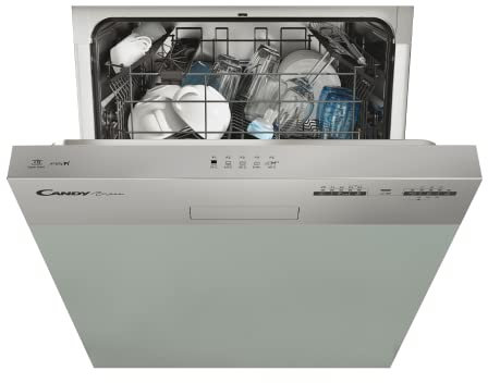 Candy - Lavastoviglie CDSN 1L350PS da Incasso con Frontalino a Vista Classe energetica E, Capacità 13 Coperti