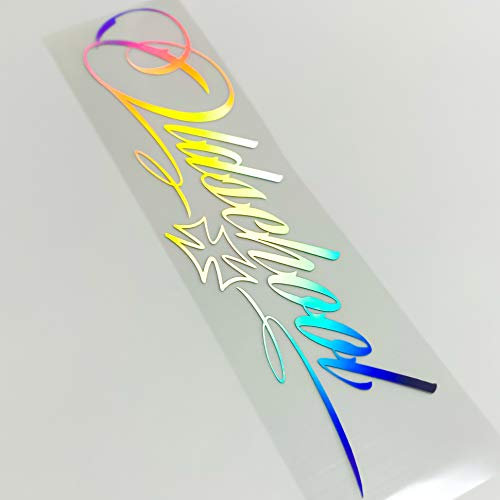 Oldschool Aufkleber Slick Oil Autoscheibenaufkleber Autodekor Aufkleber Seitenschweller Sticker