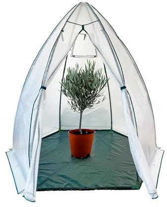 WESTMANN Überwinterungszelt Minze 200x200x200 cm Weiß Pflanzenschutz