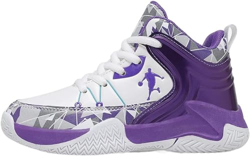 Basketskor för barn, sportskor, sneakers, moderna basketskor för barn, för utomhusbruk, löparskor, lättviktsskor, 33 EU