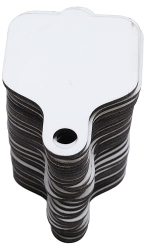 KIMISS Tablero de Paleta de Sublimación en Blanco para Taza de 40oz, Paquete de 30 Placas Decorativas de MDF, Ideal para Personalización de Bricolaje y Proyectos Creativos