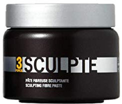 L'Oréal Professionnel Homme, Pâte Fibreuse Sculpt, Force 3, Fixation Flexible & Repositionnable, Sans Effet Carton, Non Gras & Non Collant, Facile à Modeler, Looks Coiffé Décoiffé & Naturels, 150 ml
