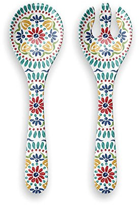 Epicurean Salatbesteck Rio Medaillon, Melamin