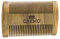 CREMO - Peine de barba premium para hombre | Madera 100% natural con fragancia de madera