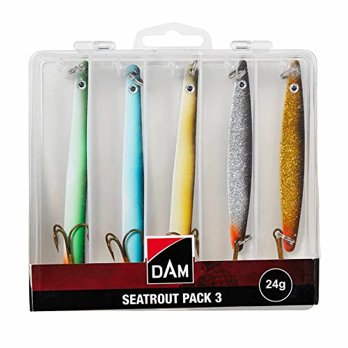 Dam Seatrout Meerforellenblinker 24g Angelset