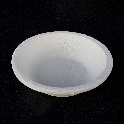 Professional Eco-Friendly 750g - 1Kg Round Smooth Pattern Proofing Basket Banneton Brotform Brotformen Bread Making - Heavy Duty - Sustainable Wood Pulp Eco Friendly