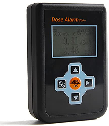 ZWJABYY Rilevatore di Radiazioni Nucleari,Contatore Geiger,Dosimetro Contatore Geiger Portatile,Rilevatore di Radiazioni Contatore Geiger Professionale,Tester di Radiazioni Elettromagnetiche