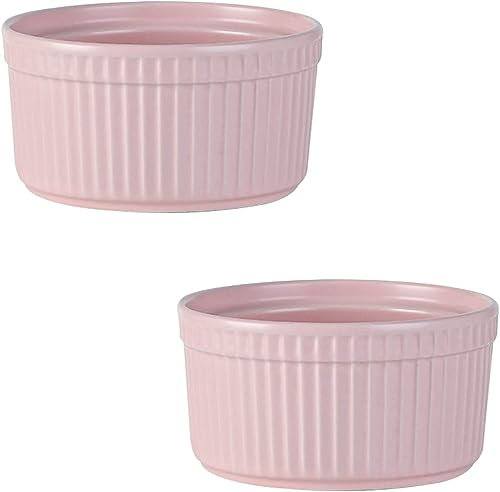 Tazón de sopa, Tazón de arroz, Tazón de desayuno, Juego de ramequines, 120 ml, Ramekins de Creme Brulee, Plato de soufflé Platos a prueba de horno, Ramekins de soufflé, Ramekins for freidora de aire-r
