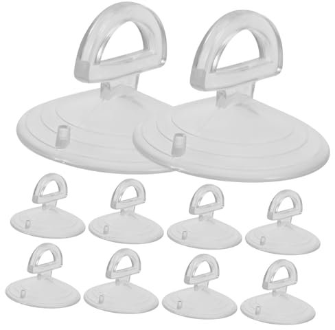 Warmhm 10pcs Mini Suction Cup Light Bulb Extractor Tool Silicone Grip Lamp Changer Remover for Household Light Bulb Replacement
