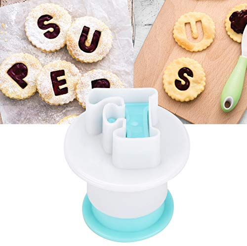 Nikou 26PCS Letter-Shape DIY Biscuit Baking, Capital Letter Cookie Cutter, Fondant Cutter, Baking for Cookies and Biscuit Decorating