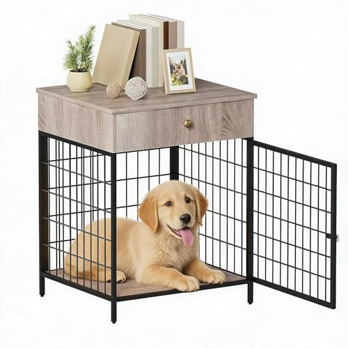 Stilvolles Hundebox M Bel f r kleine Hunde Dekorativer Hundek fig mit | Stilvolle Hundeh tte, die als praktischer Beistell- oder Nachttisch dient und sich nahtlos in Ihr Wohnambiente einf gt